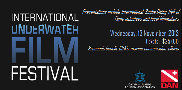 9th Annual Cayman Islands International Underwater Film Festival to Take Place November 13, 2013