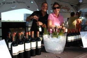 Great wine selection at Taste of Cayman 2012